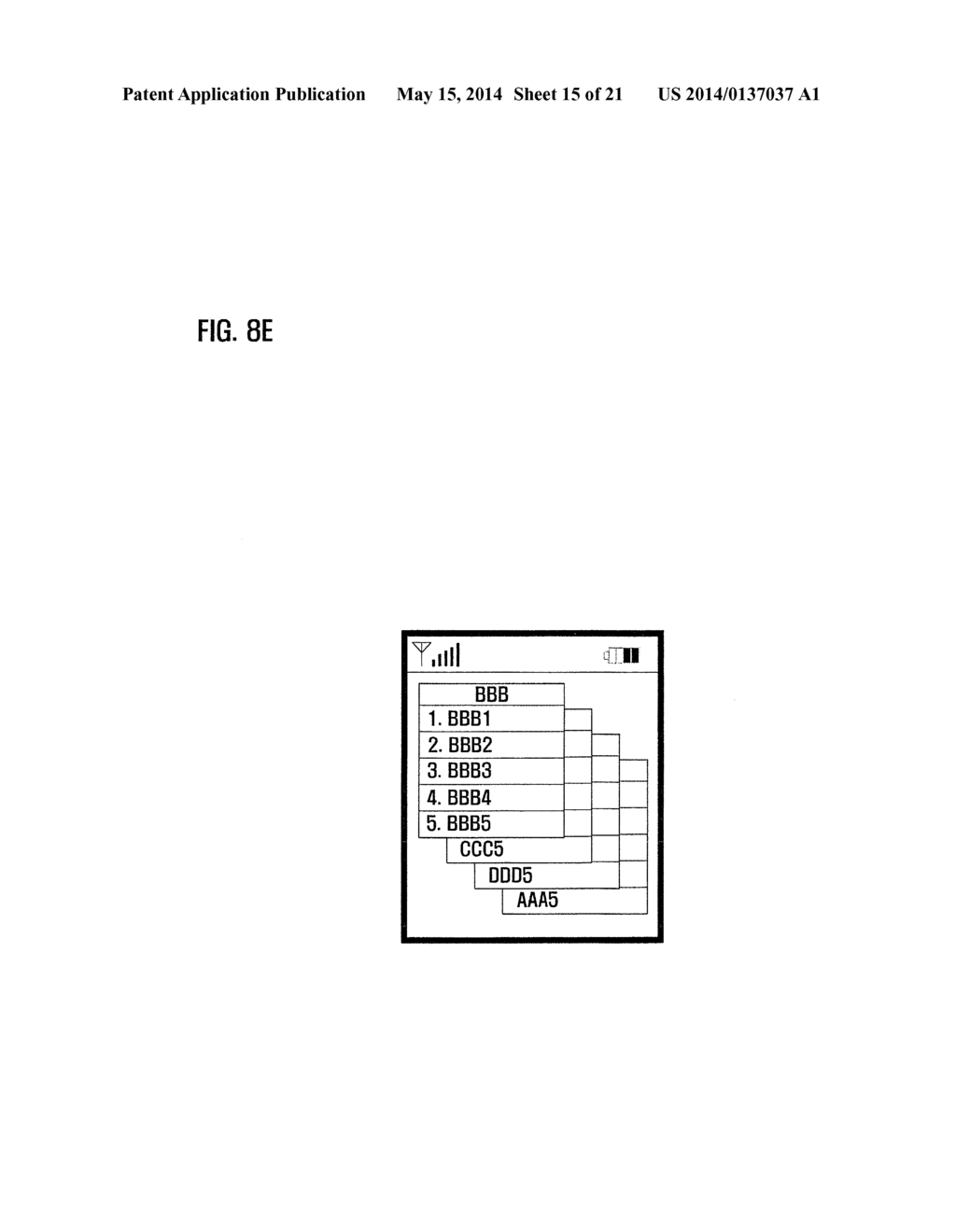 SCREEN DISPLAY METHOD FOR MOBILE TERMINAL - diagram, schematic, and image 16