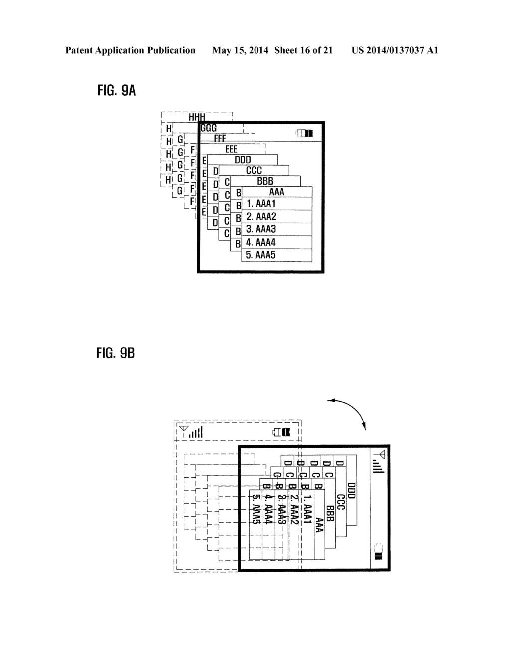 SCREEN DISPLAY METHOD FOR MOBILE TERMINAL - diagram, schematic, and image 17