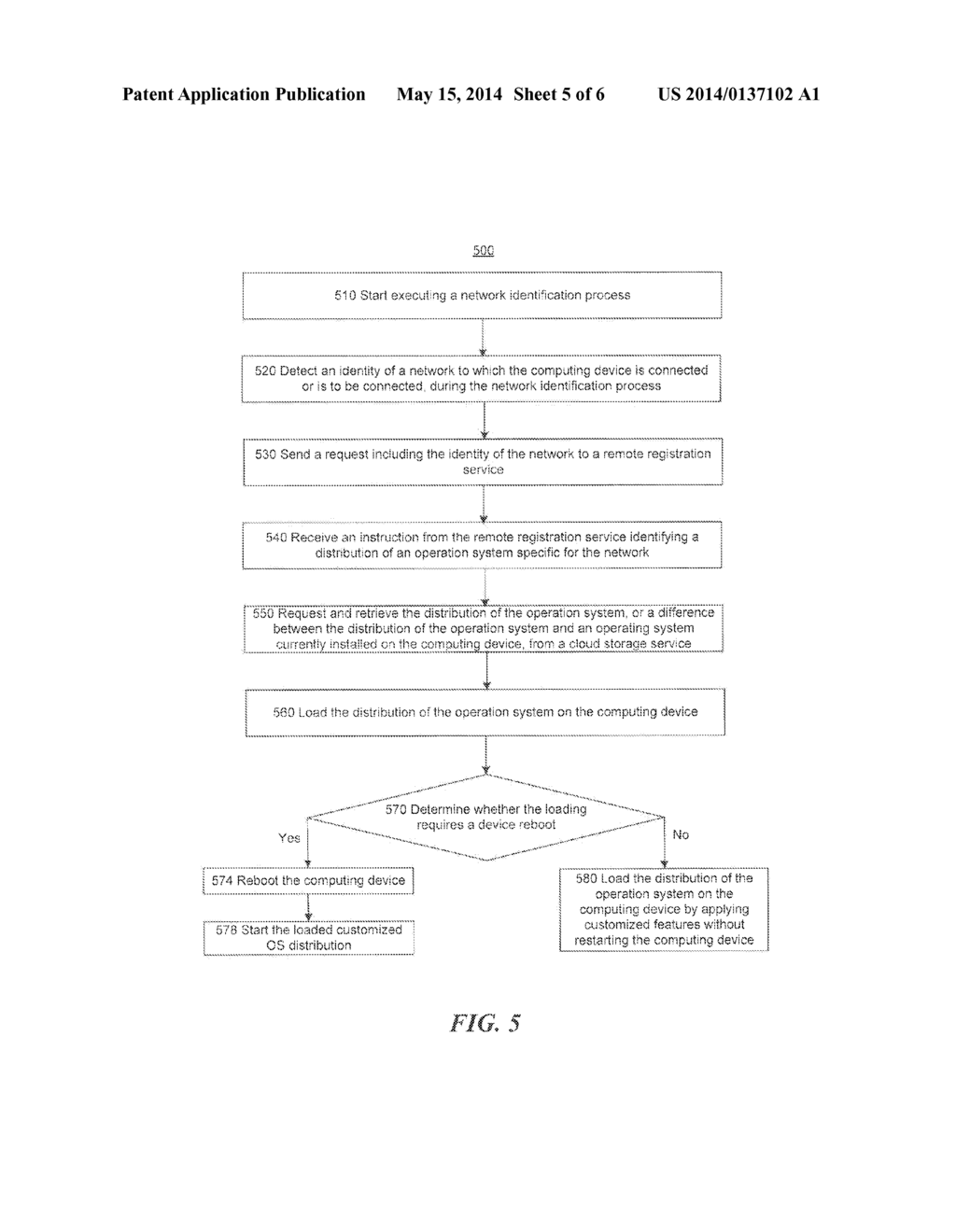 CUSTOMIZING OPERATING SYSTEM BASED ON DETECTED CARRIER - diagram, schematic, and image 06