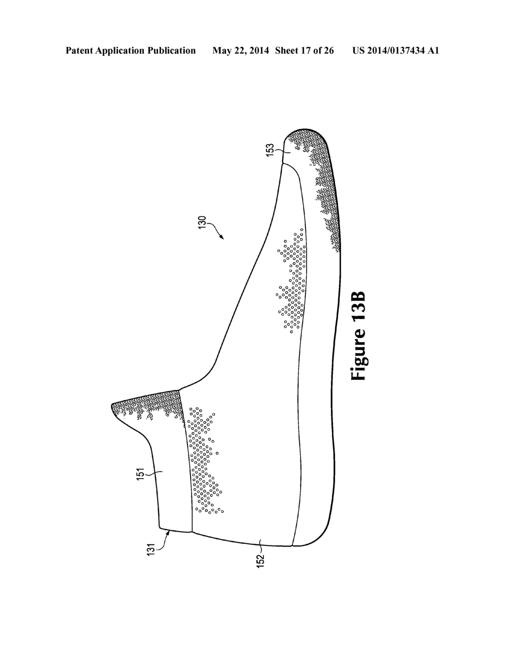 Footwear Upper Incorporating A Knitted Component With Sock And Tongue     Portions - diagram, schematic, and image 18