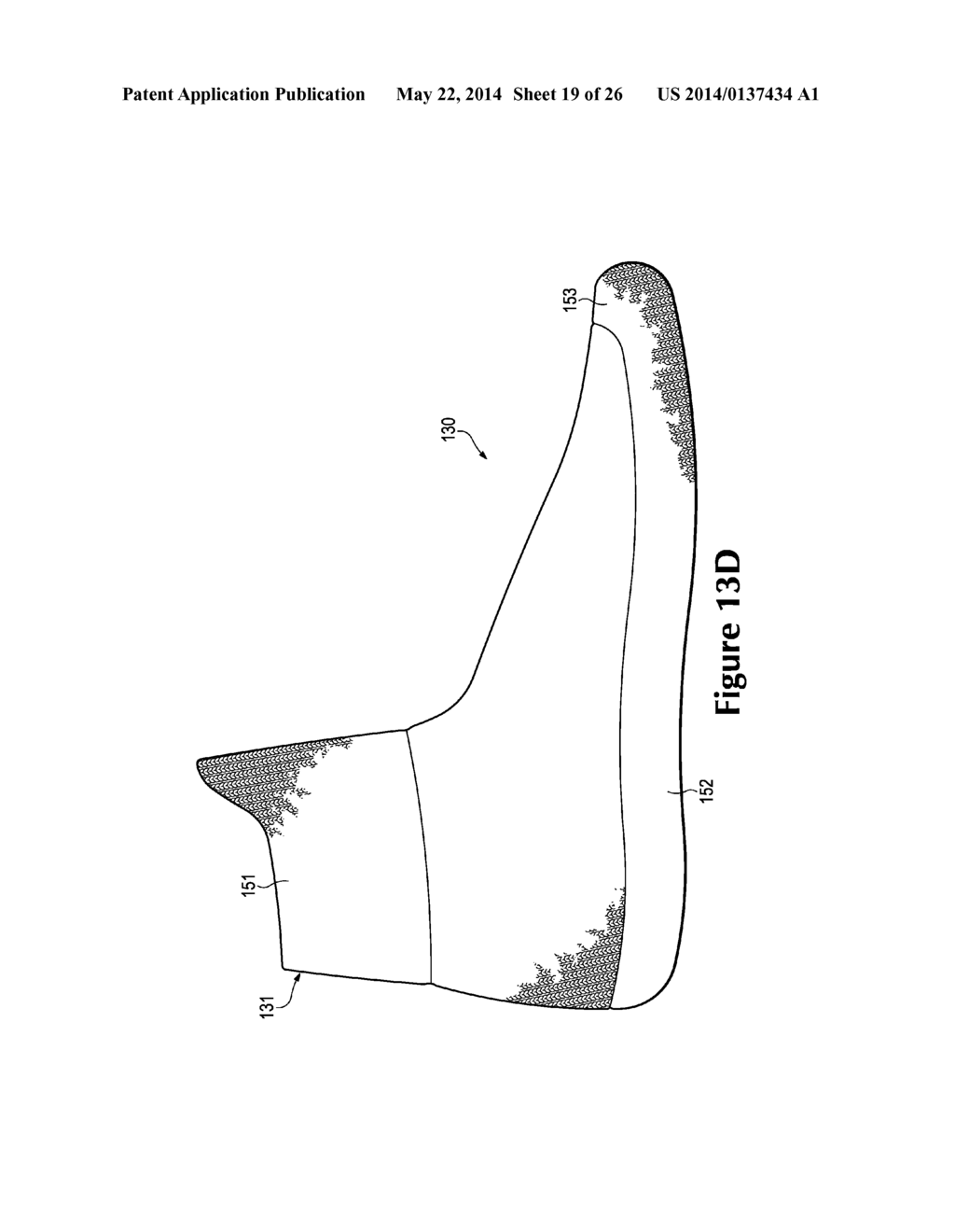 Footwear Upper Incorporating A Knitted Component With Sock And Tongue     Portions - diagram, schematic, and image 20