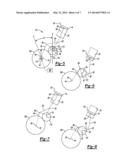 ENGINE ASSEMBLY WITH PHASING MECHANISM ON ECCENTRIC SHAFT FOR VARIABLE     CYCLE ENGINE diagram and image