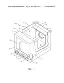 COMBUSTION CONVECTION OVEN WITH VARIABLE EXHAUST DAMPER diagram and image