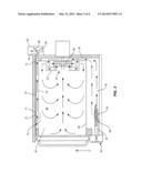 COMBUSTION CONVECTION OVEN WITH VARIABLE EXHAUST DAMPER diagram and image