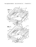 DISH RACK WITH DISPENSER UNIT diagram and image