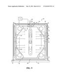 DISH RACK WITH DISPENSER UNIT diagram and image