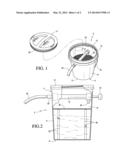 PORTABLE PUMP AND CONTAINER ASSEMBLY diagram and image