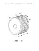 METHOD AND TIRE FOR IMPROVED UNIFORMITY AND ENDURANCE OF AGGRESSIVE TREAD     DESIGNS diagram and image