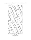 NONWOVEN SANITARY TISSUE PRODUCTS COMPRISING A WOVEN SURFACE PATTERN diagram and image