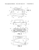 Cup-Holding Repositionable Food Scale Weight Sensing System, Fry Ribbon     Bridge Assembly And Method diagram and image