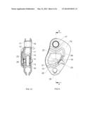 SAFETY DEVICE ON A ROPE WITH BLOCKING UNDER LOAD diagram and image