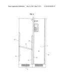 LOCKER SHELF ASSEMBLY KIT WITH EXTENSION SHELVES, LOCKER SHELF ASSEMBLY     AND METHOD OF ASSEMBLING THE SHELF ASSEMBLY IN A LOCKER diagram and image