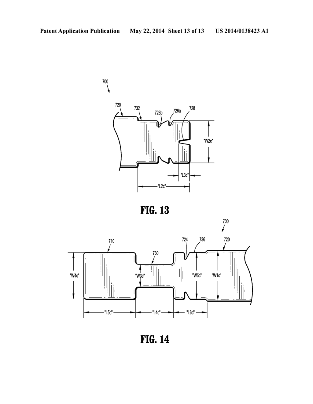 STAPLE LINE REINFORCEMENT FOR ANVIL AND CARTRIDGE - diagram, schematic, and image 14