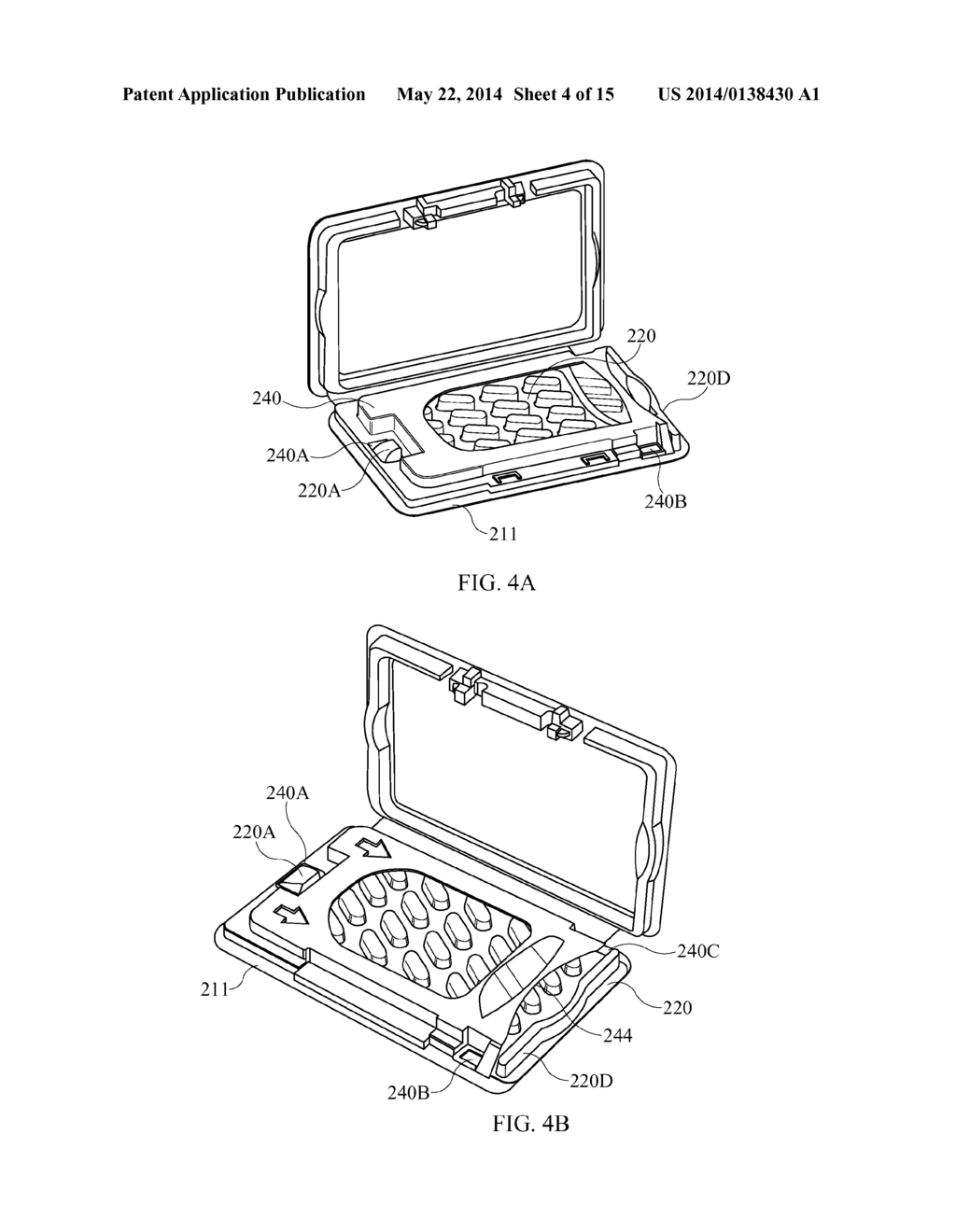 CONTAINER FOR HOUSING A TRAY OR BLISTER PACK - diagram, schematic, and image 05