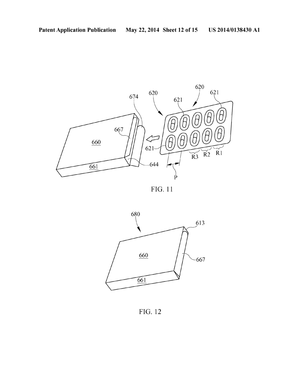 CONTAINER FOR HOUSING A TRAY OR BLISTER PACK - diagram, schematic, and image 13