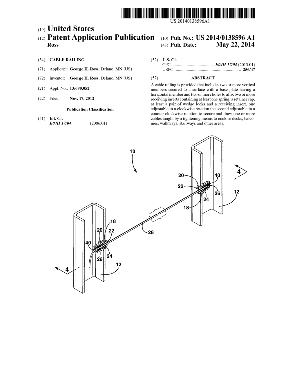 CABLE RAILING - diagram, schematic, and image 01