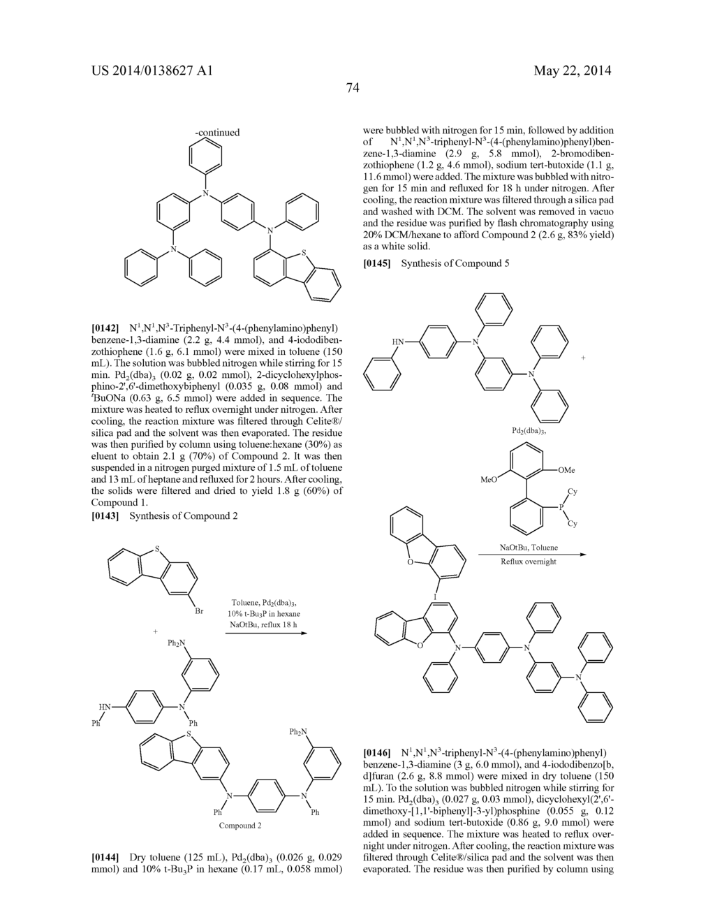 Organic Electroluminescent Device With Delayed Fluorescence - diagram, schematic, and image 82