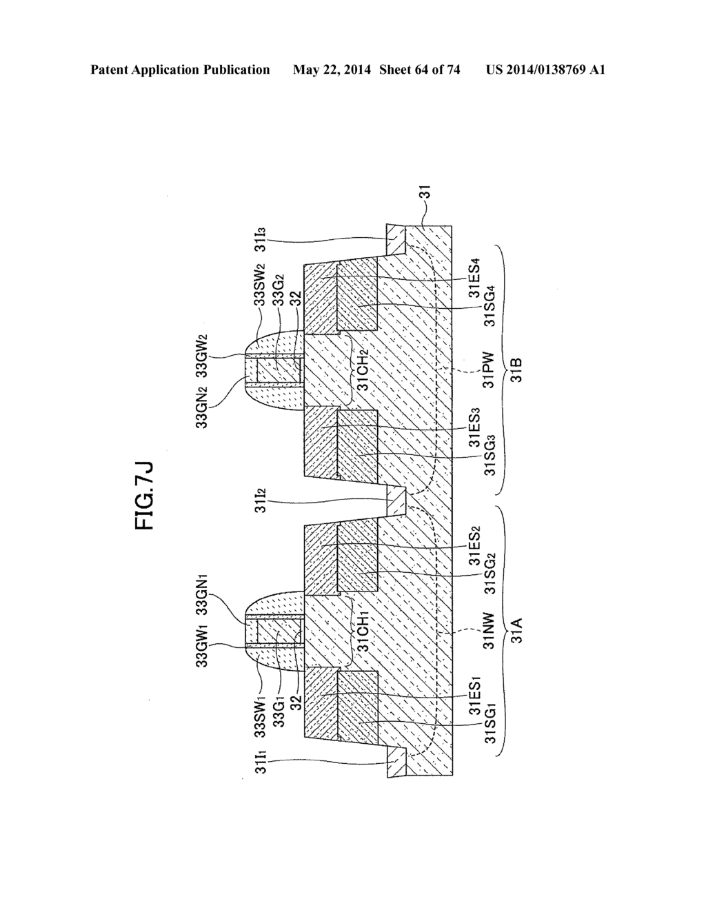 SEMICONDUCTOR DEVICE AND FABRICATION METHOD - diagram, schematic, and image 65