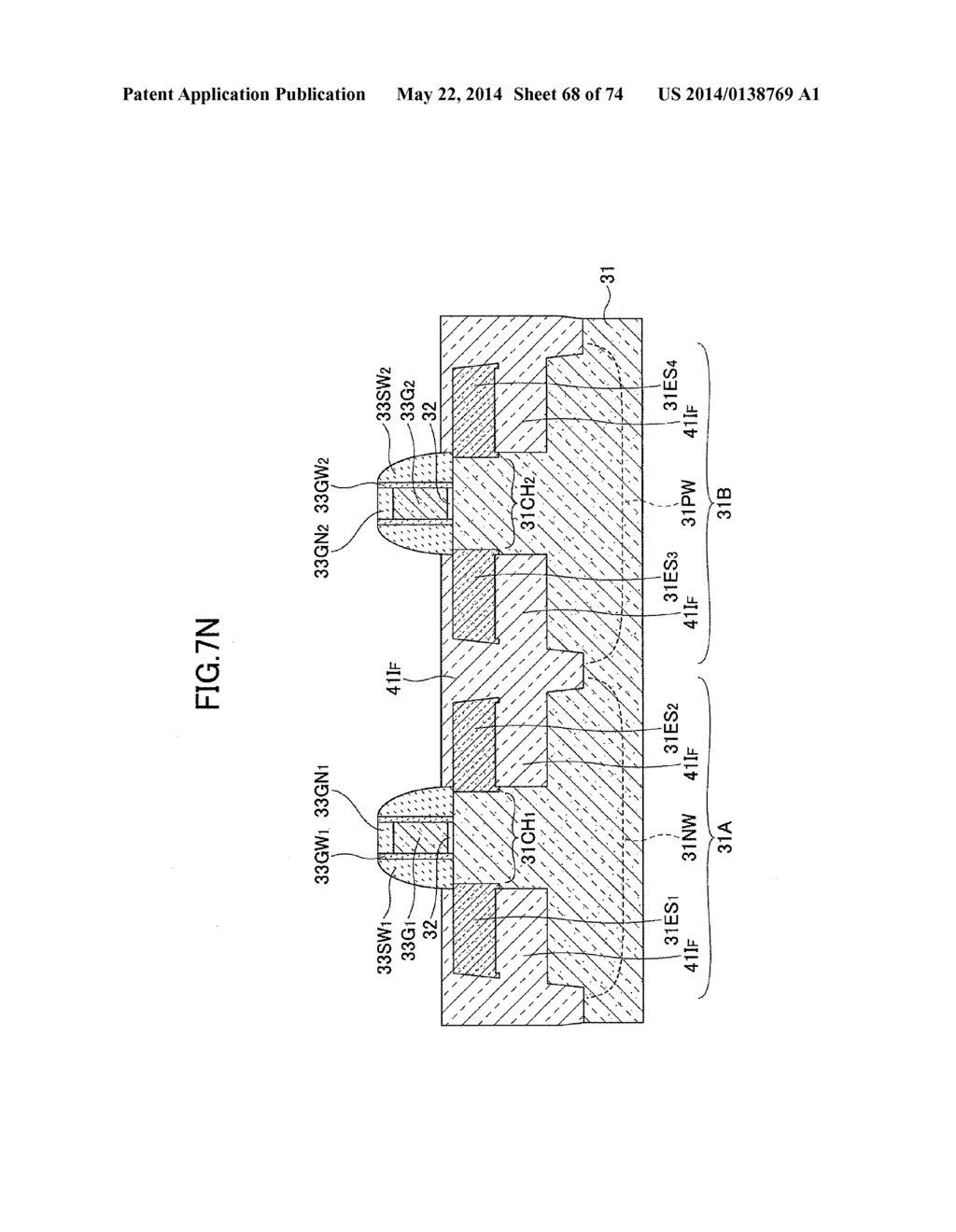 SEMICONDUCTOR DEVICE AND FABRICATION METHOD - diagram, schematic, and image 69