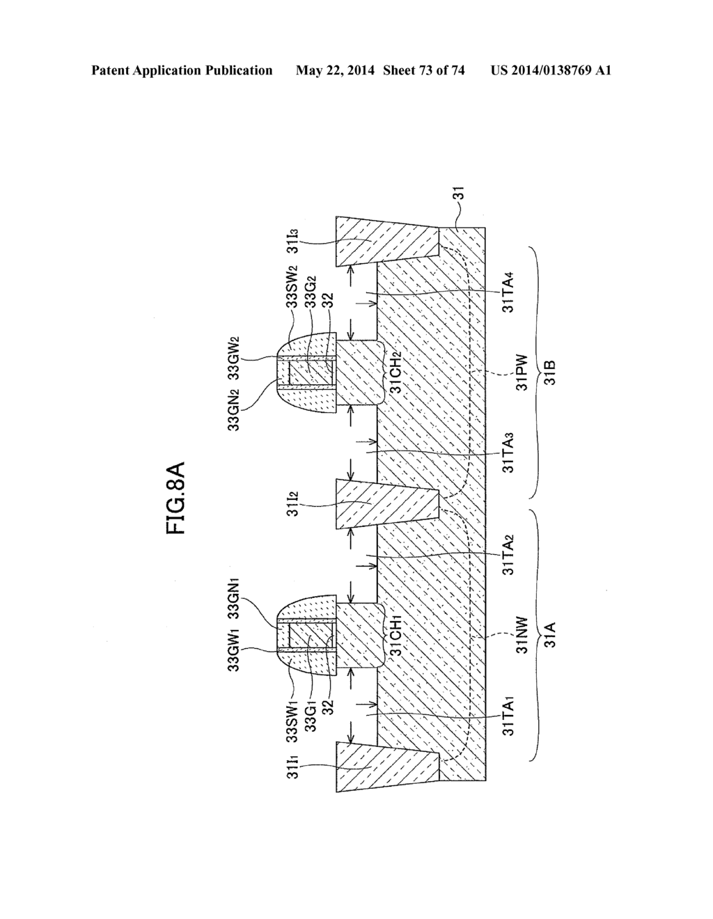 SEMICONDUCTOR DEVICE AND FABRICATION METHOD - diagram, schematic, and image 74