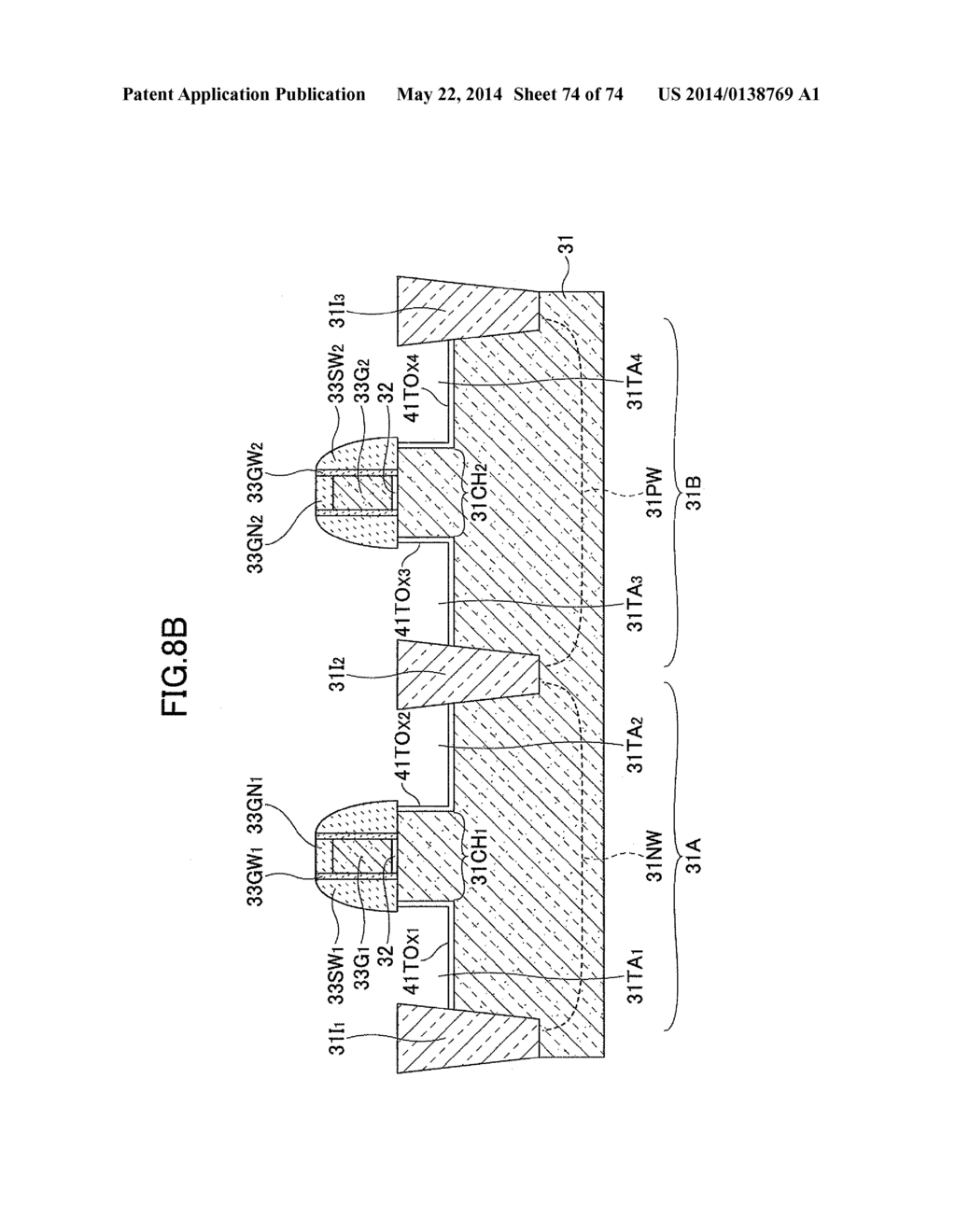 SEMICONDUCTOR DEVICE AND FABRICATION METHOD - diagram, schematic, and image 75