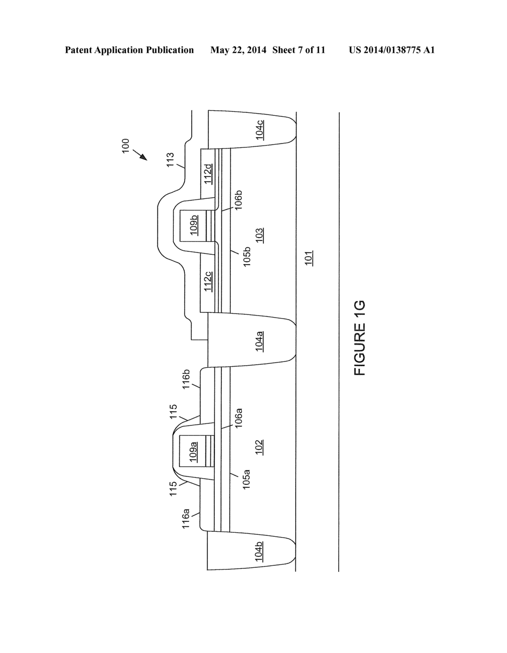 DUAL EPI CMOS INTEGRATION FOR PLANAR SUBSTRATES - diagram, schematic, and image 08