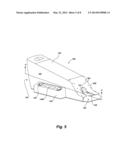 Ergonomic Card Delivery Shoe diagram and image