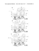 REVERSIBLE AIRLINE SEAT diagram and image