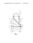 REVERSIBLE 3-POINT TO 4-POINT SEAT BELT SYSTEM diagram and image