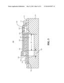 ACOUSTIC RESONATOR STRUCTURE HAVING AN ELECTRODE WITH A CANTILEVERED     PORTION diagram and image