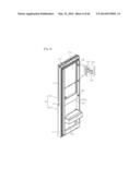 REFRIGERATOR INCLUDING MULTIPLE STORAGE COMPARTMENTS diagram and image