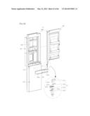 REFRIGERATOR INCLUDING MULTIPLE STORAGE COMPARTMENTS diagram and image