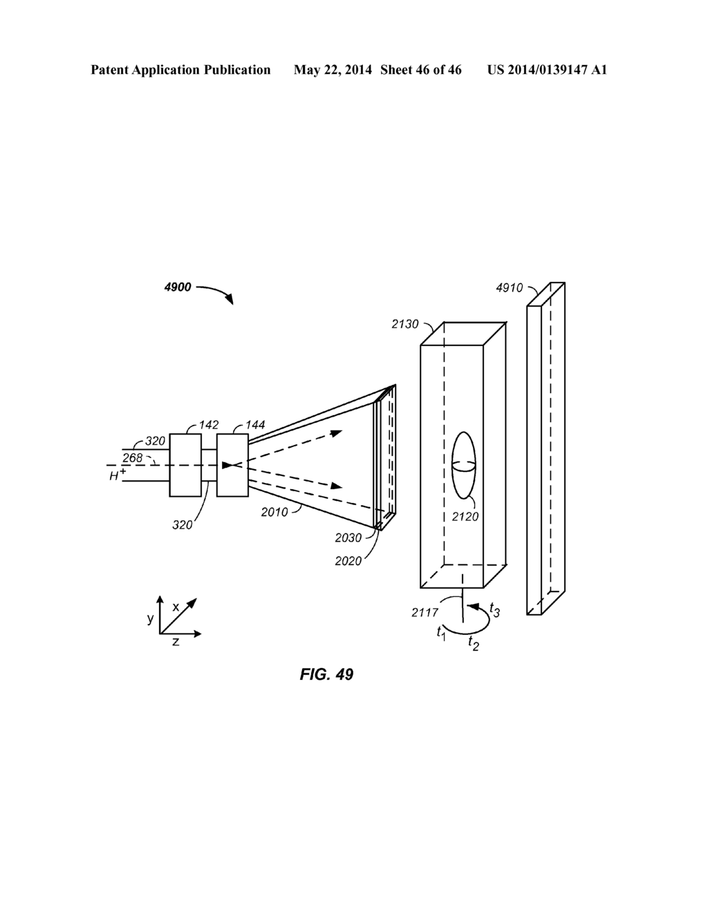 CHARGED PARTICLE ACCELERATOR MAGNET APPARATUS AND METHOD OF USE THEREOF - diagram, schematic, and image 47