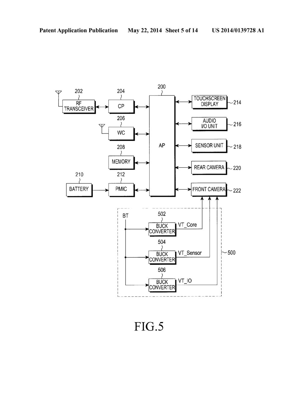 POWER SUPPLY DEVICE FOR CAMERA DEVICE IN A MOBILE TERMINAL - diagram, schematic, and image 06