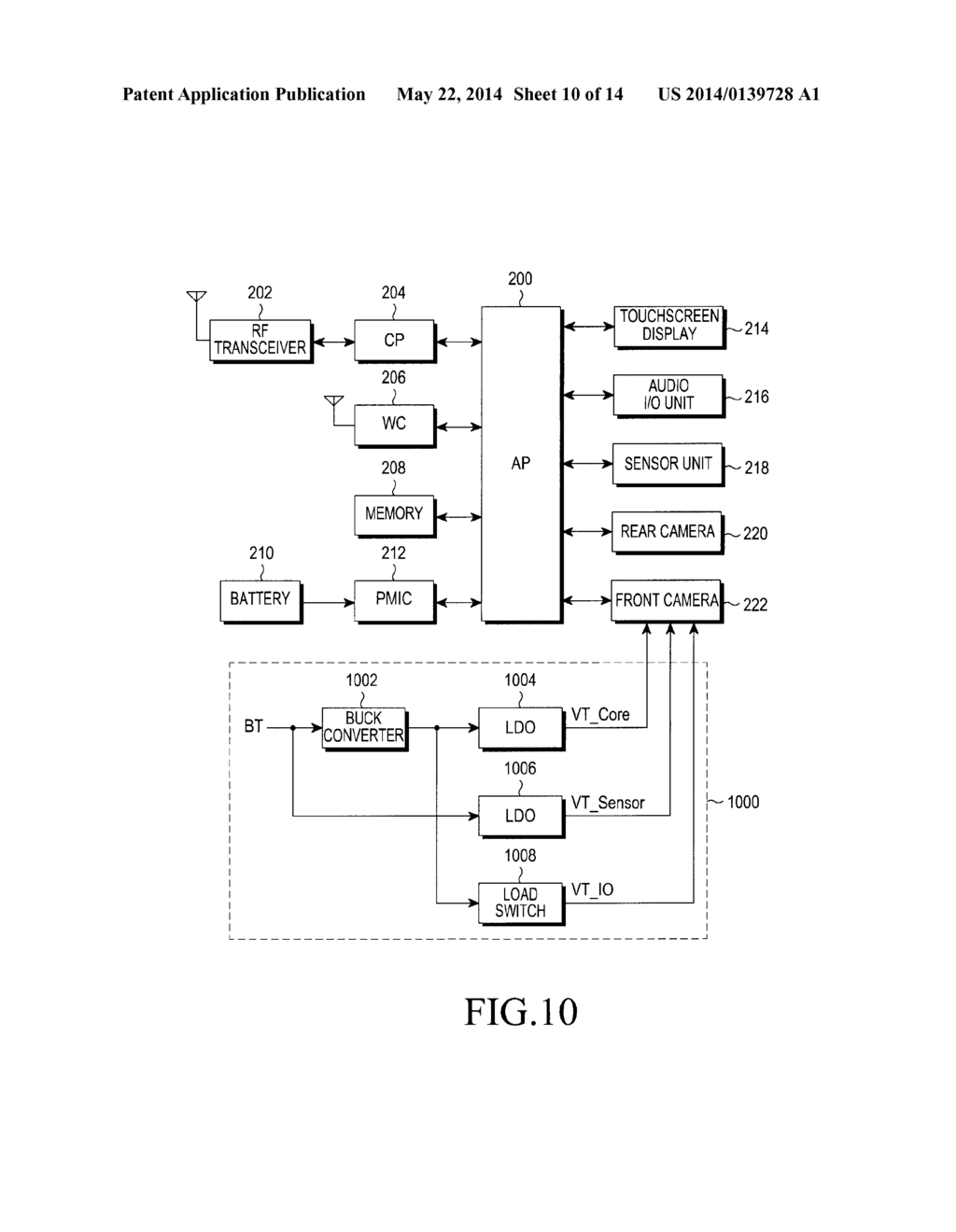 POWER SUPPLY DEVICE FOR CAMERA DEVICE IN A MOBILE TERMINAL - diagram, schematic, and image 11