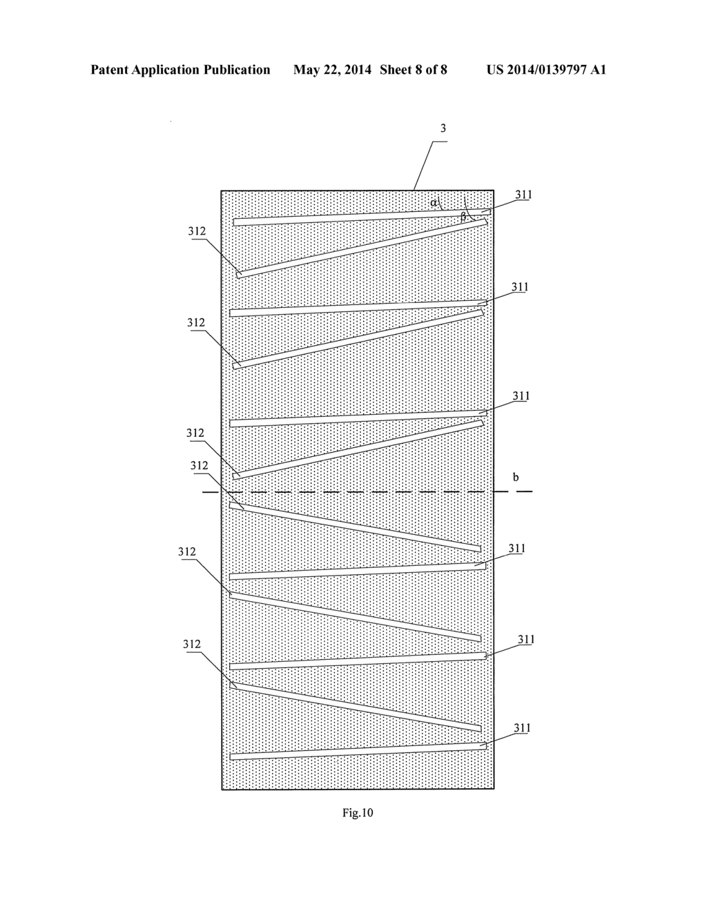 SLIT ELECTRODE, ARRAY SUBSTRATE AND DISPLAY DEVICE - diagram, schematic, and image 09