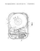 DEBRIS REDUCING DISK CLAMP FOR DISK DRIVES diagram and image