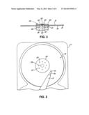 DEBRIS REDUCING DISK CLAMP FOR DISK DRIVES diagram and image