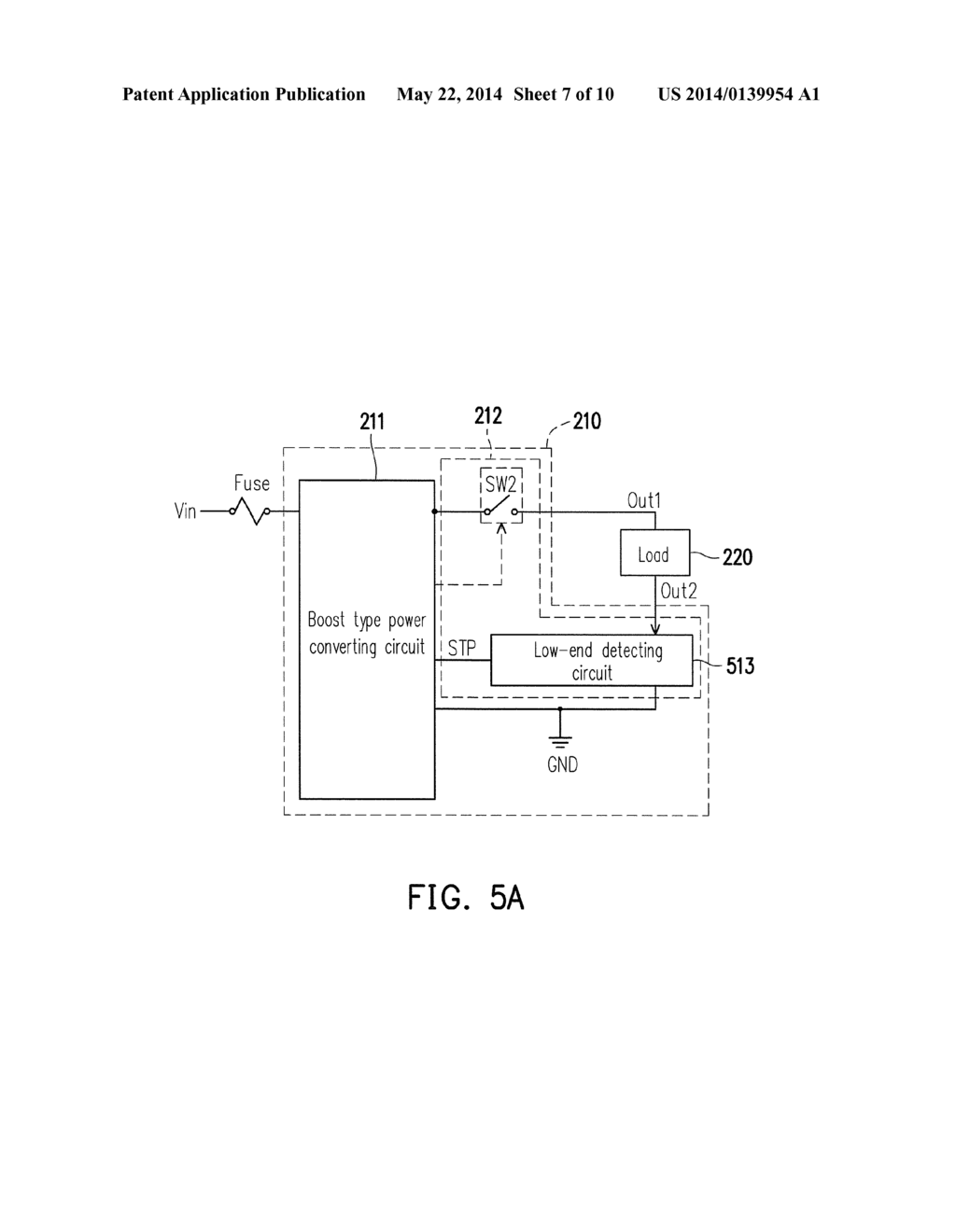 BOOST TYPE POWER CONVERTING APPARATUS WITH PROTECTION CIRCUIT - diagram, schematic, and image 08