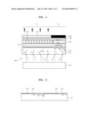 DISPLAY PANEL HAVING IMPROVED LIGHT-USE EFFICIENCY, DISPLAY DEVICE     INCLUDING THE DISPLAY PANEL, AND METHOD OF MANUFACTURING THE DISPLAY     PANEL diagram and image