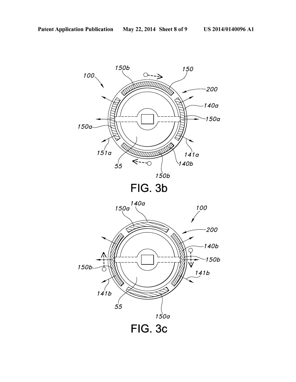 Glowing luminaire housing with phosphor - diagram, schematic, and image 09