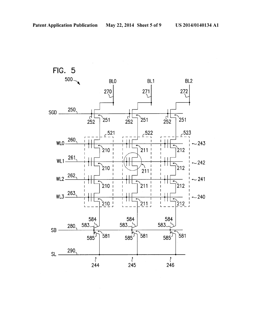 APPARATUS AND METHODS INCLUDING A BIPOLAR JUNCTION TRANSISTOR COUPLED TO A     STRING OF MEMORY CELLS - diagram, schematic, and image 06