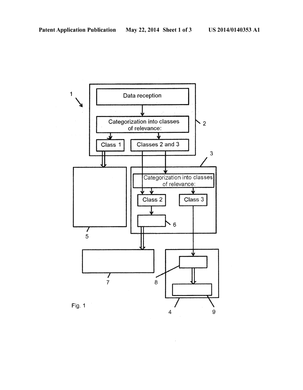 Method and communication system for data reception in wireless     vehicle-to-surroundings communication - diagram, schematic, and image 02