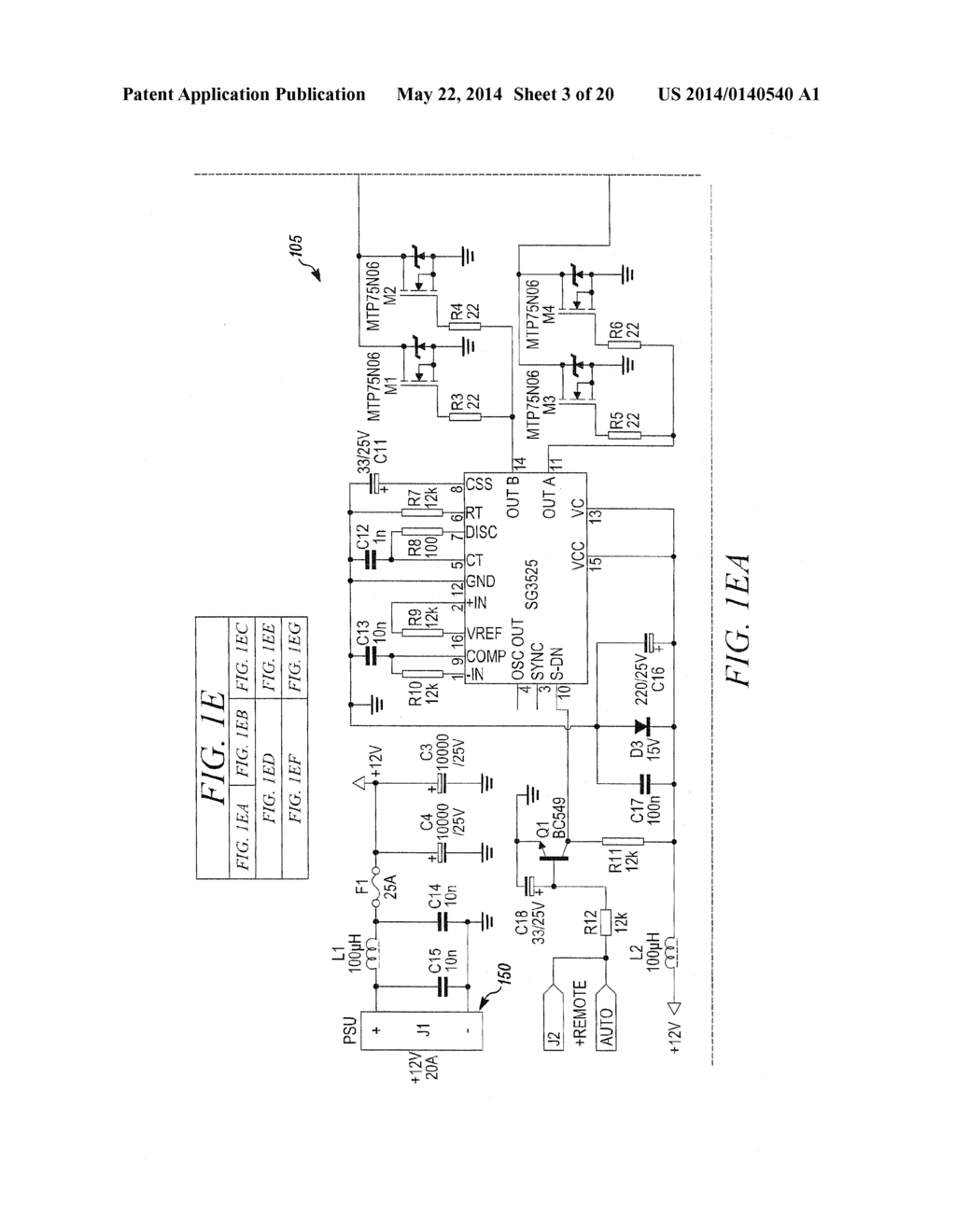 Discrete lateral MOSFET power amplifier expansion card - diagram, schematic, and image 04