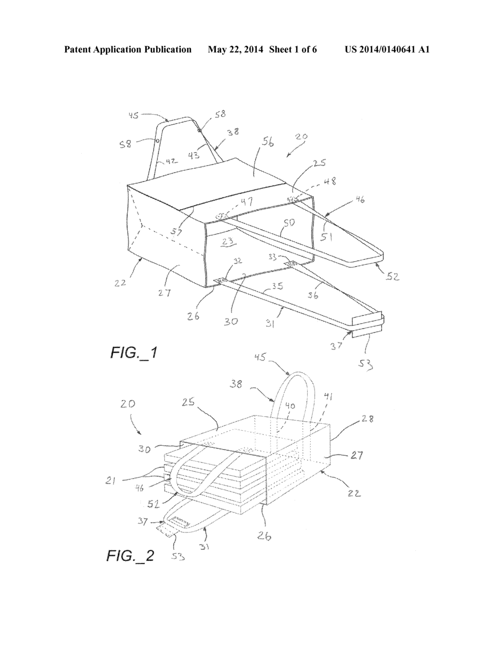 MULTI-ORIENTATION, REUSABLE CARRIER ASSEMBLY - diagram, schematic, and image 02