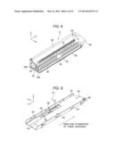 DEVELOPER MATERIAL HOLDING APPARATUS, SUPPORTING APPARATUS THAT SUPPORTS     THE DEVELOPER MATERIAL HOLDING APPARATUS, AND IMAGE FORMING APPARATUS diagram and image