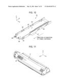 DEVELOPER MATERIAL HOLDING APPARATUS, SUPPORTING APPARATUS THAT SUPPORTS     THE DEVELOPER MATERIAL HOLDING APPARATUS, AND IMAGE FORMING APPARATUS diagram and image