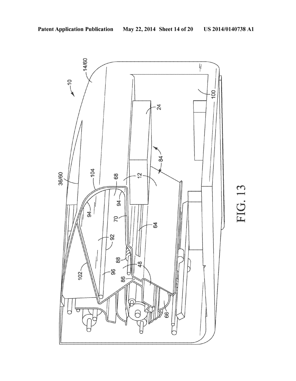 PRINTER WITH TONER CONTAINER - diagram, schematic, and image 15