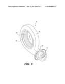 COMPONENT WITH CLADDING SURFACE AND METHOD OF APPLYING SAME diagram and image