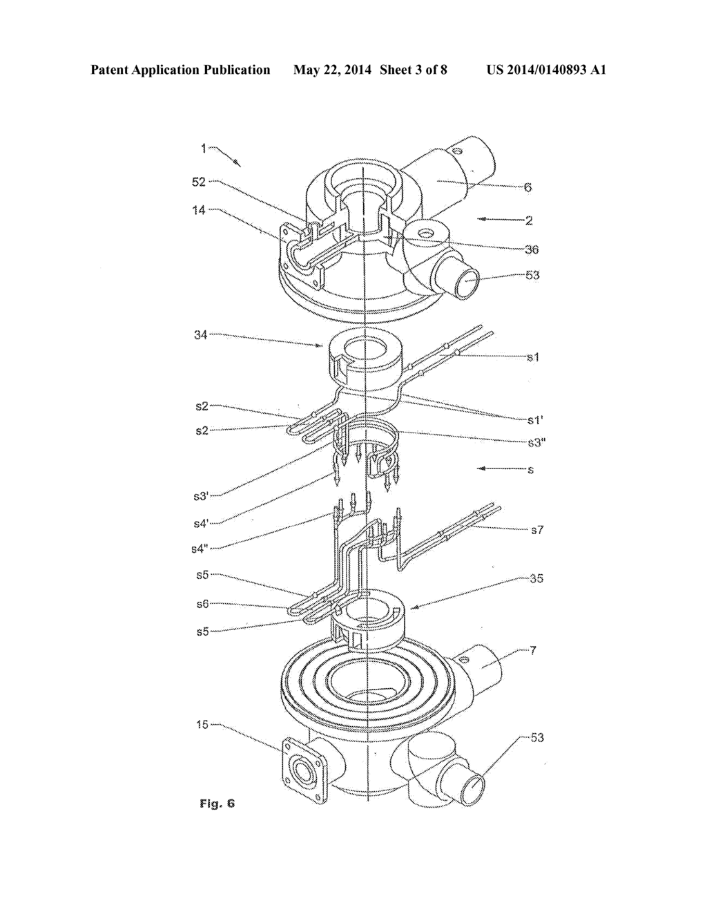 STERILIZING DEVICE FOR STERILIZING FLUIDS - diagram, schematic, and image 04